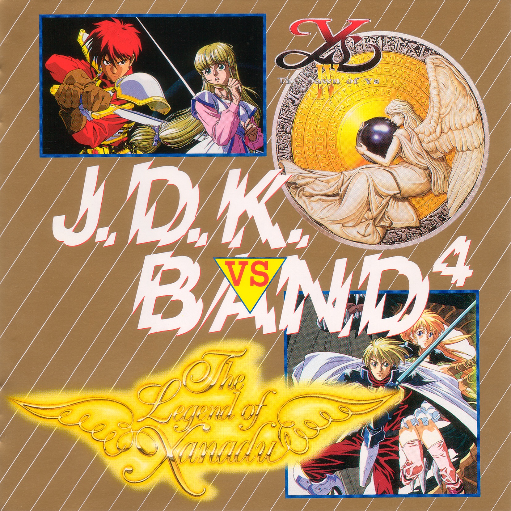 Ys IV vs the Legend of Xanadu jdk Band 4 album cover