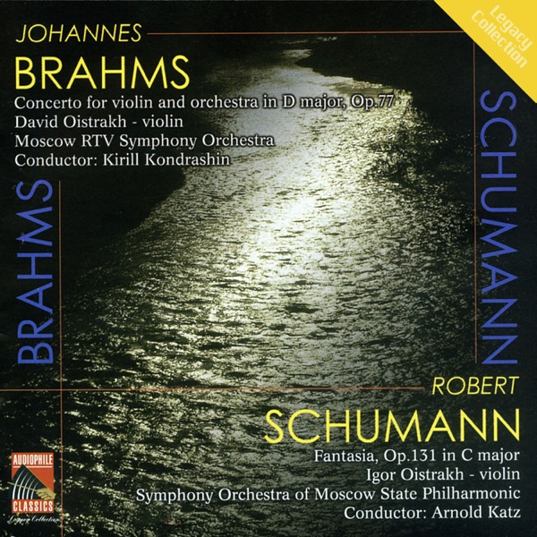 Brahms: Violin Concerto - Schumann: Fantasy for Violin album cover