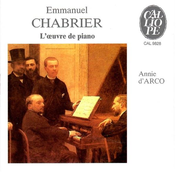 Chabrier: L'œuvre de piano album cover
