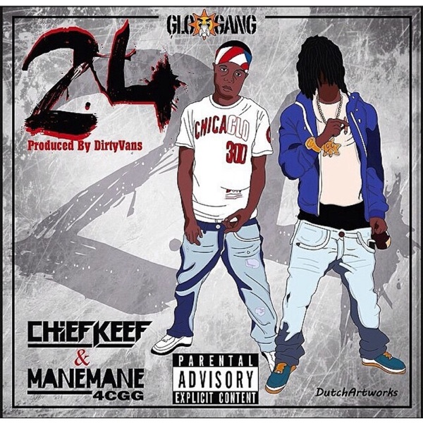 24 (feat. Mane Mane) - Single album cover