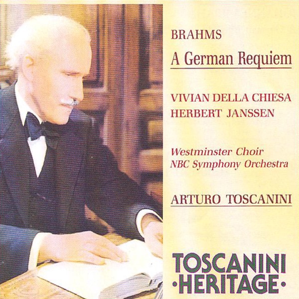 Brahms: A German Requiem album cover