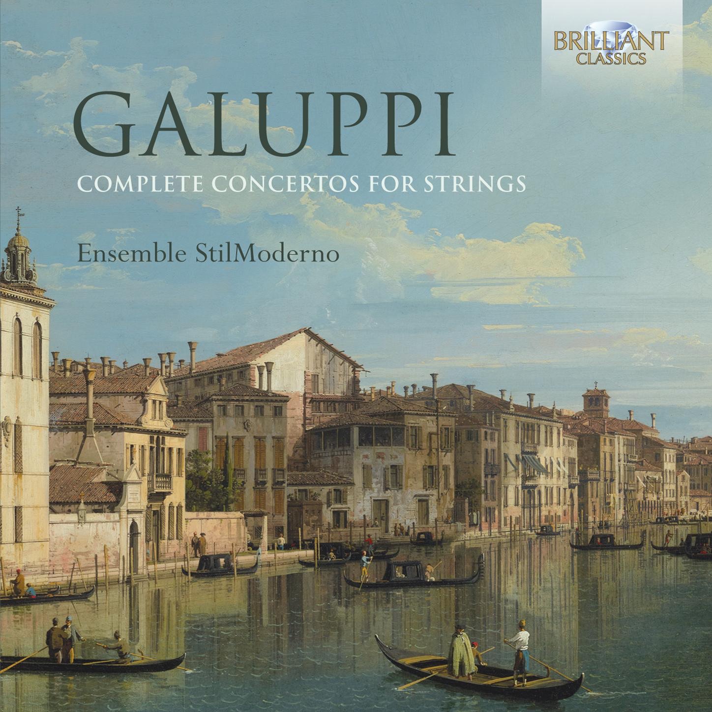 Galuppi Complete Concertos for Strings album cover