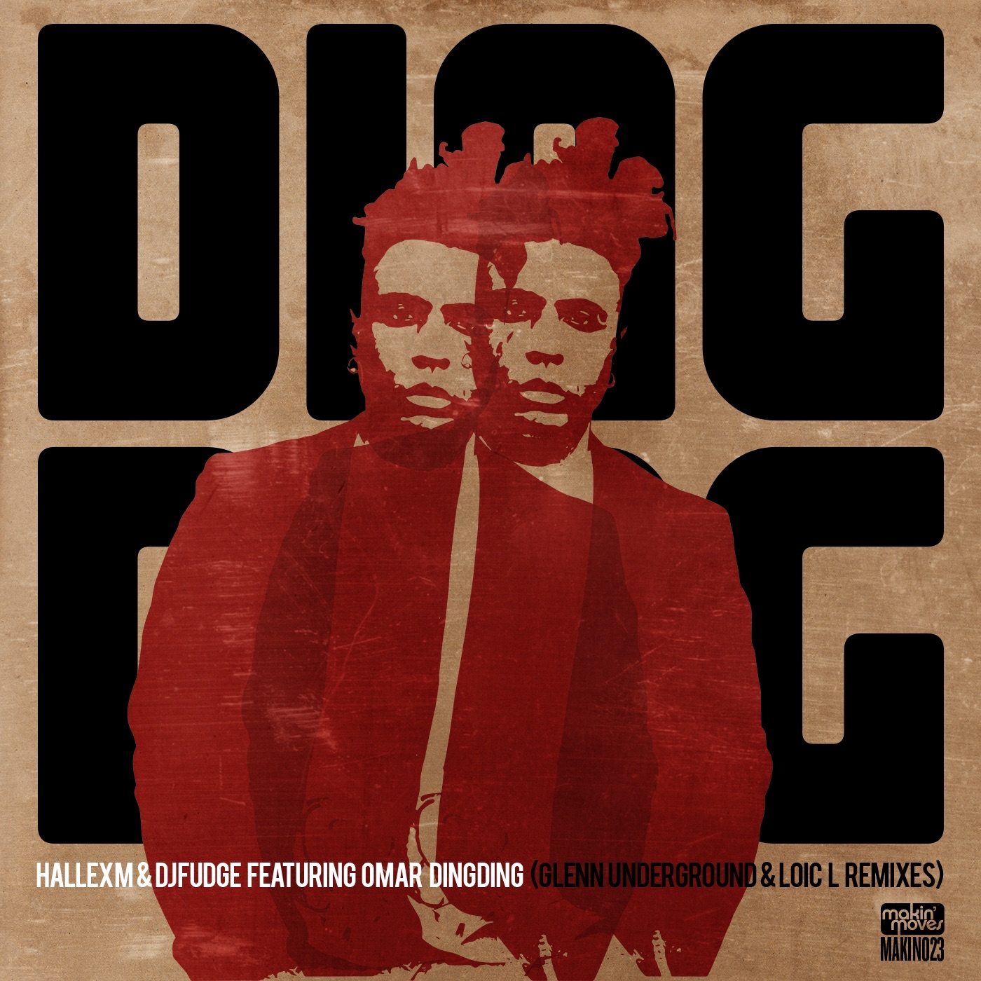 Ding Ding (Glenn Underground & Loic L Remixes) [feat. Omar] - Single album cover