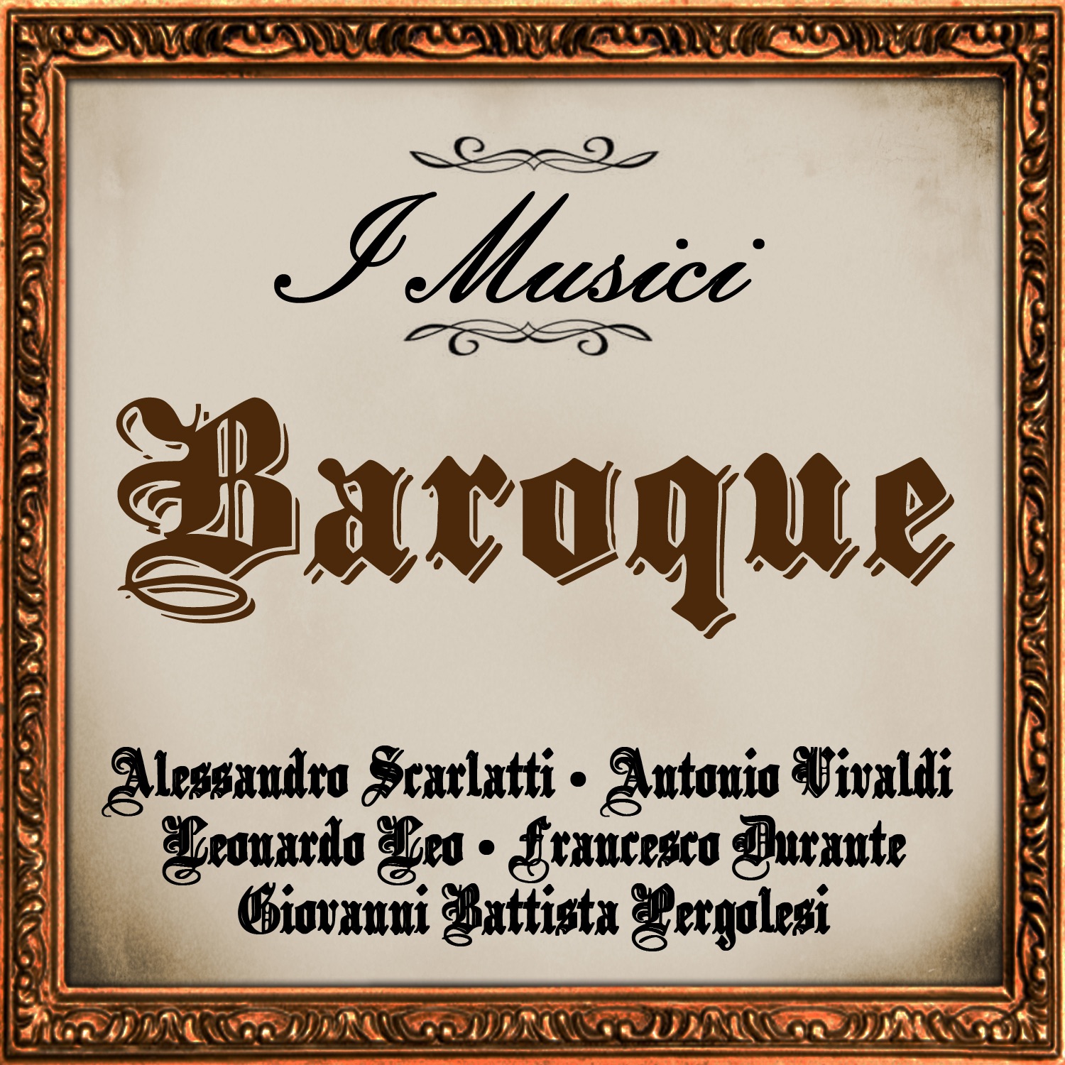 Baroque: Alessandro Scarlatti - Antonio Vivaldi - Leonardo Leo - Francesco Durante - Giovanni Battis album cover