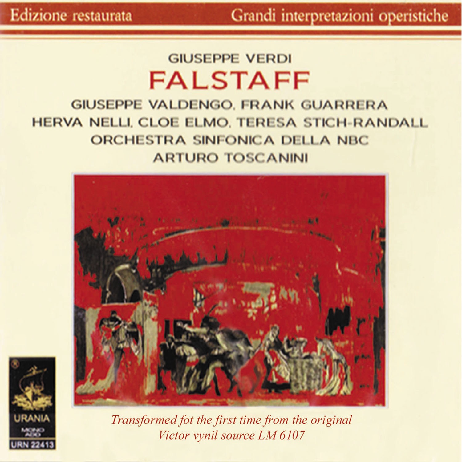 Verdi: Falstaff album cover