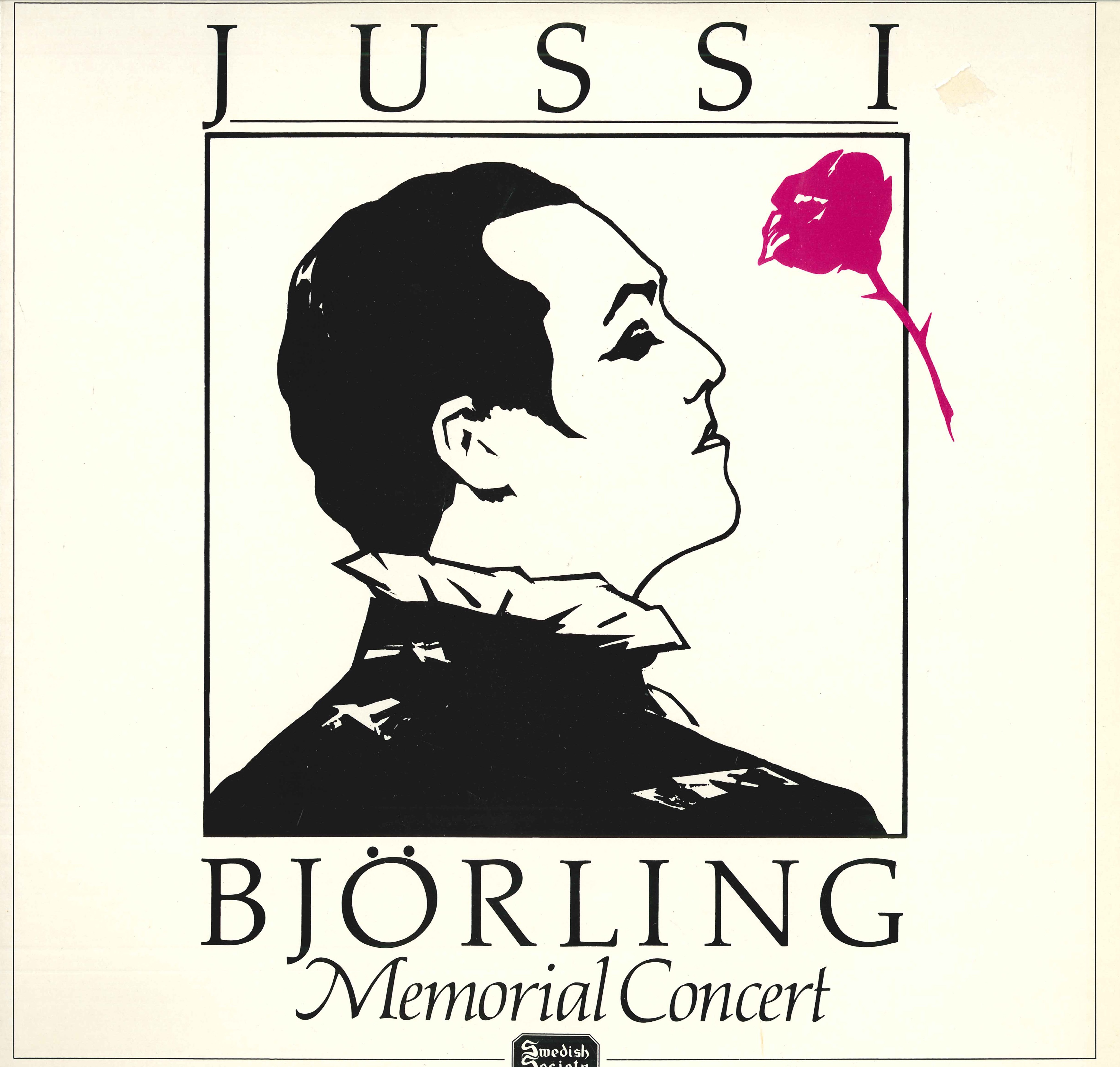 Jussi Björling Memorial Concert album cover