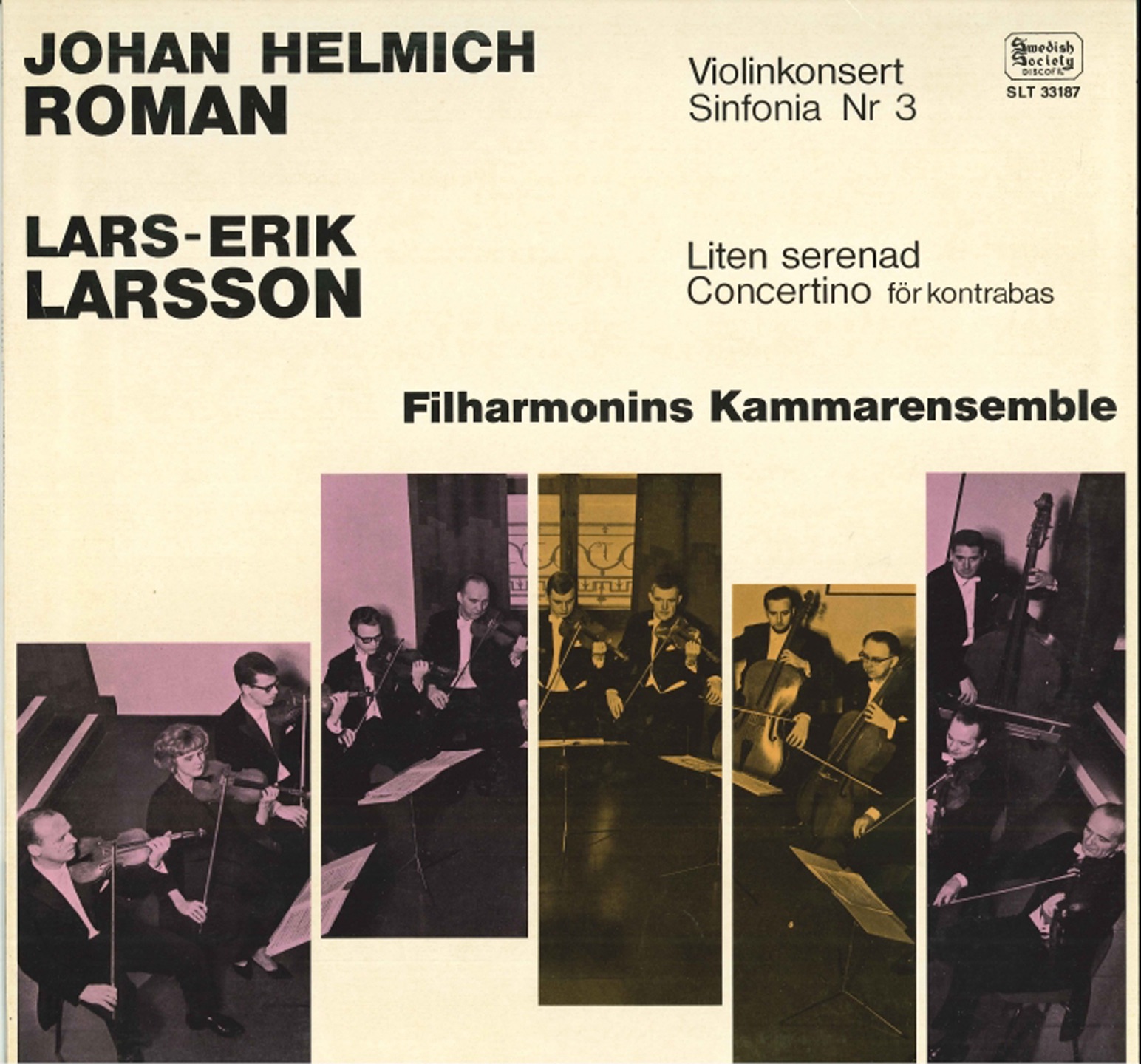 Roman & Larsson: Chamber Works album cover