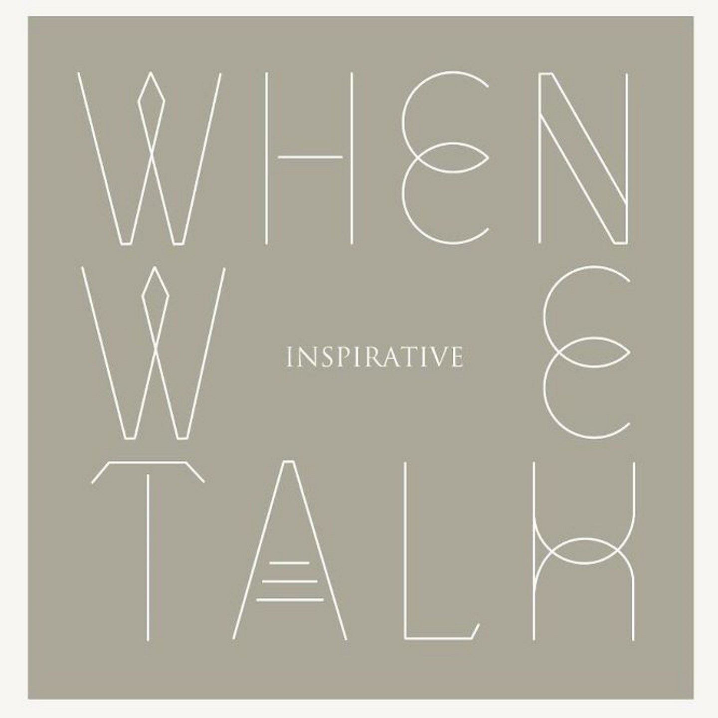 When We Talk - Single album cover