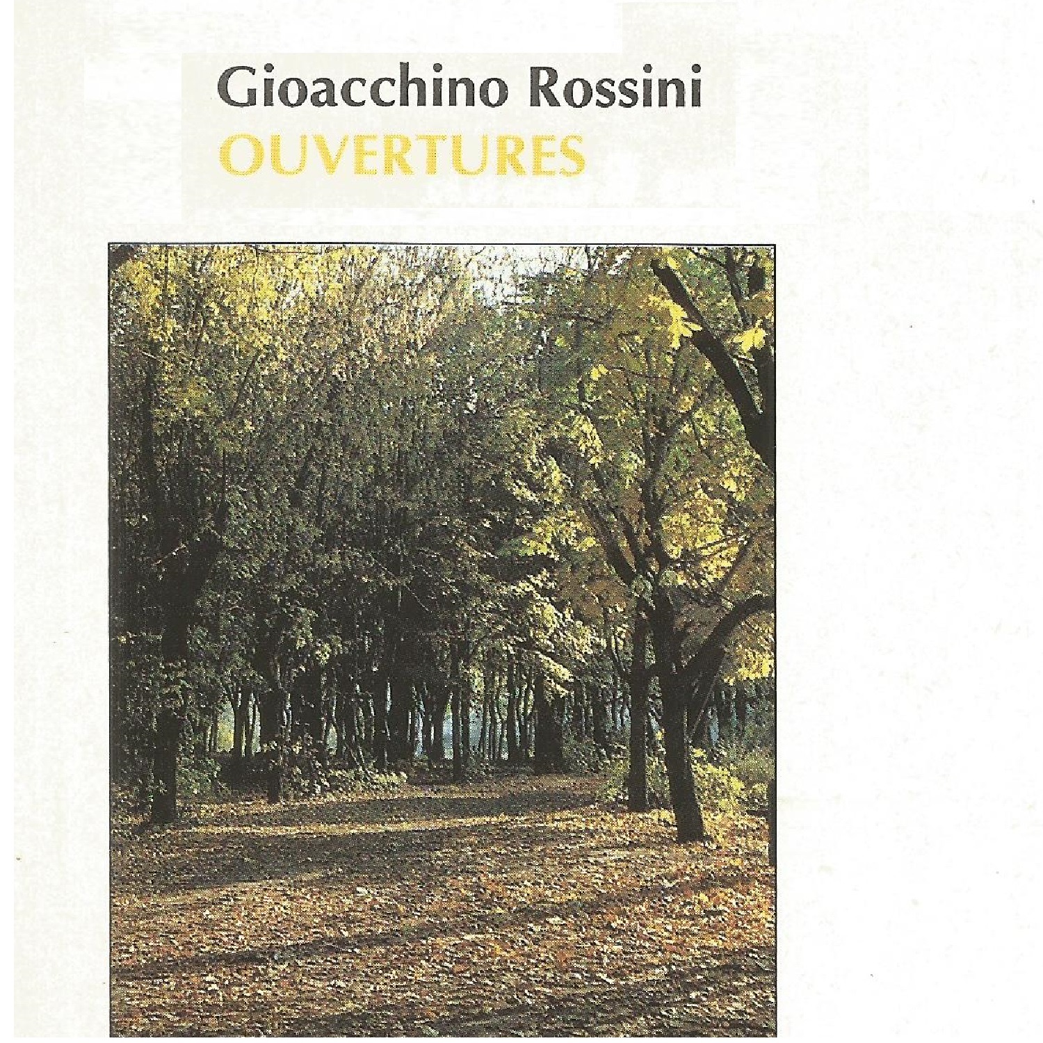 Gioacchino Rossini - Overtures album cover