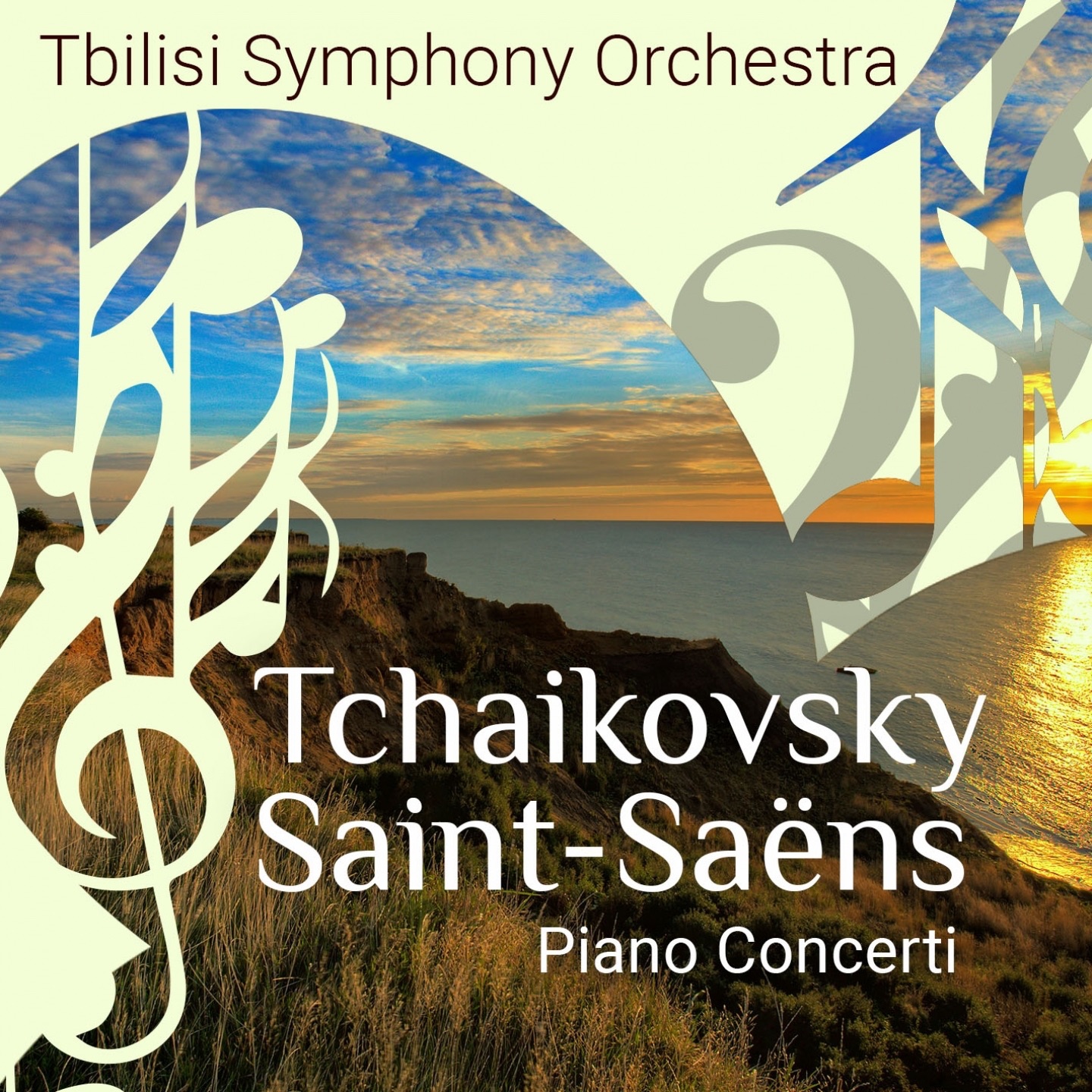 Tchaikovsky & Saint-Saëns: Piano Concerti album cover