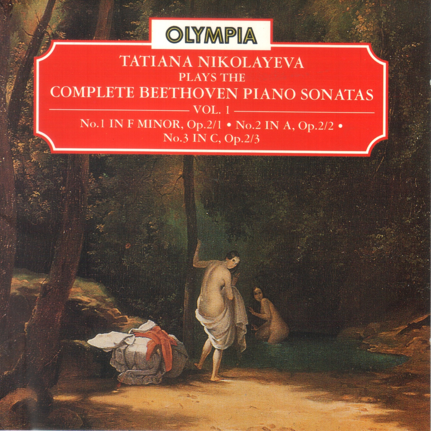 Beethoven: Piano Sonatas Nos. 1 - 3 album cover