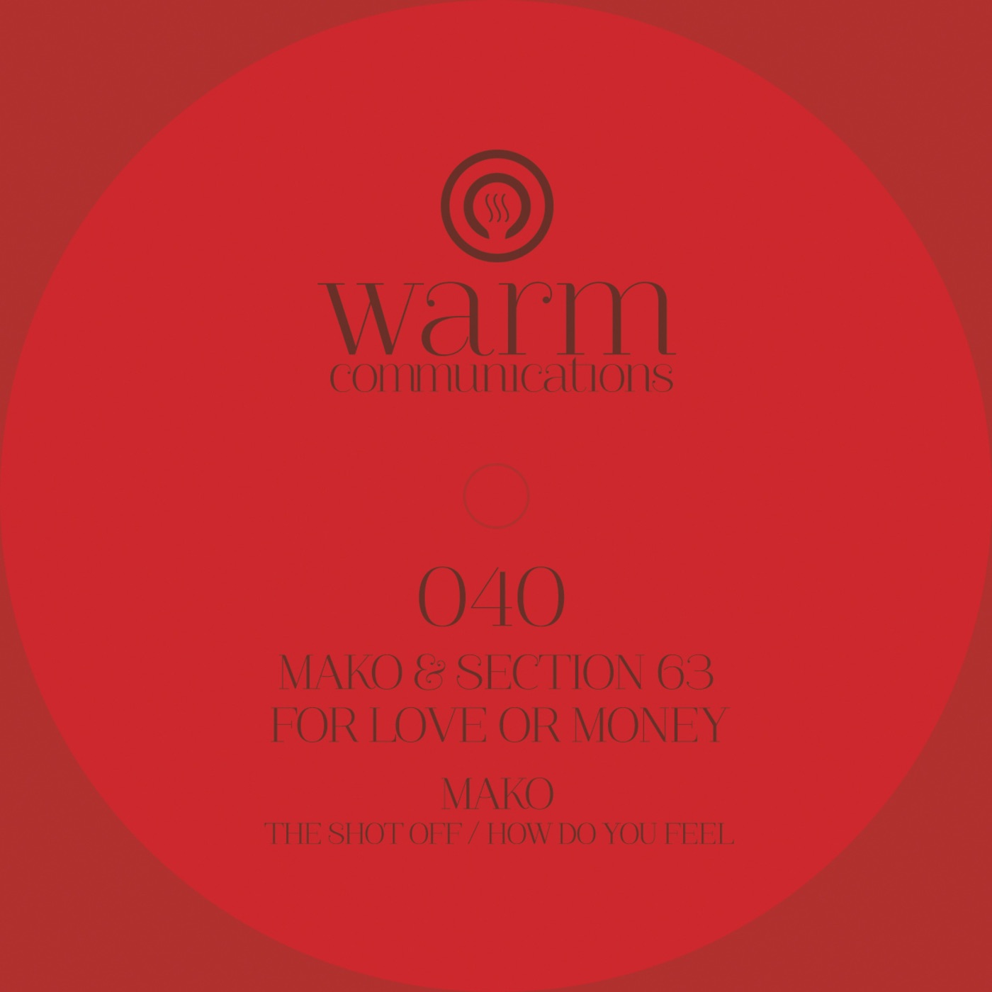 For Love or Money - Single album cover