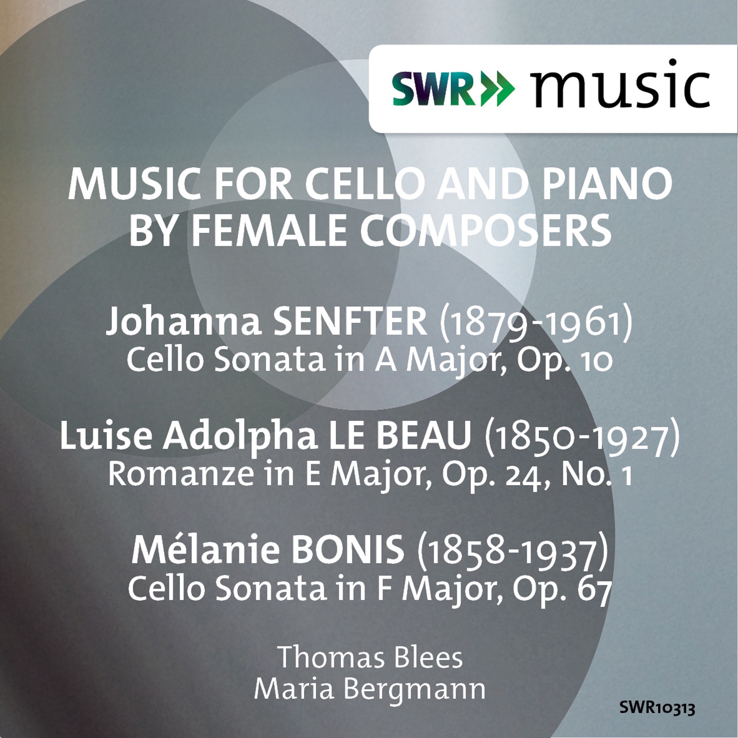 Music for Cello & Piano by Female Composers album cover
