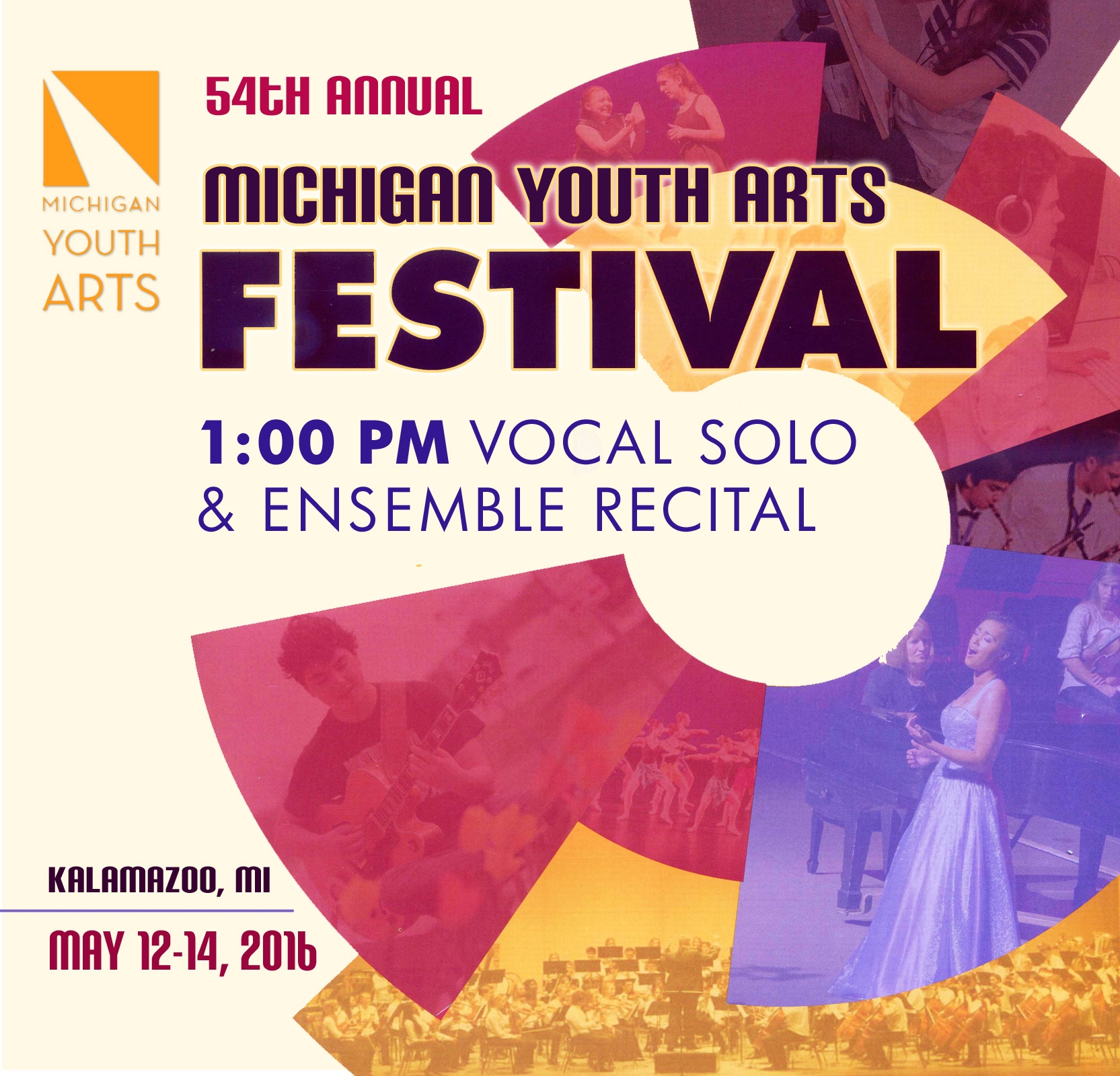 Michigan Youth Arts Festival 2016 1:00 PM Vocal Solo & Ensemble Recital (Live) album cover