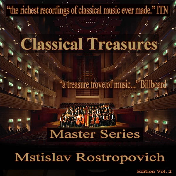Classical Treasures Master Series - Mstislav Rostropovich, Vol. 2 album cover