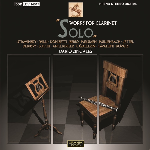 Solo Works for Clarinet album cover