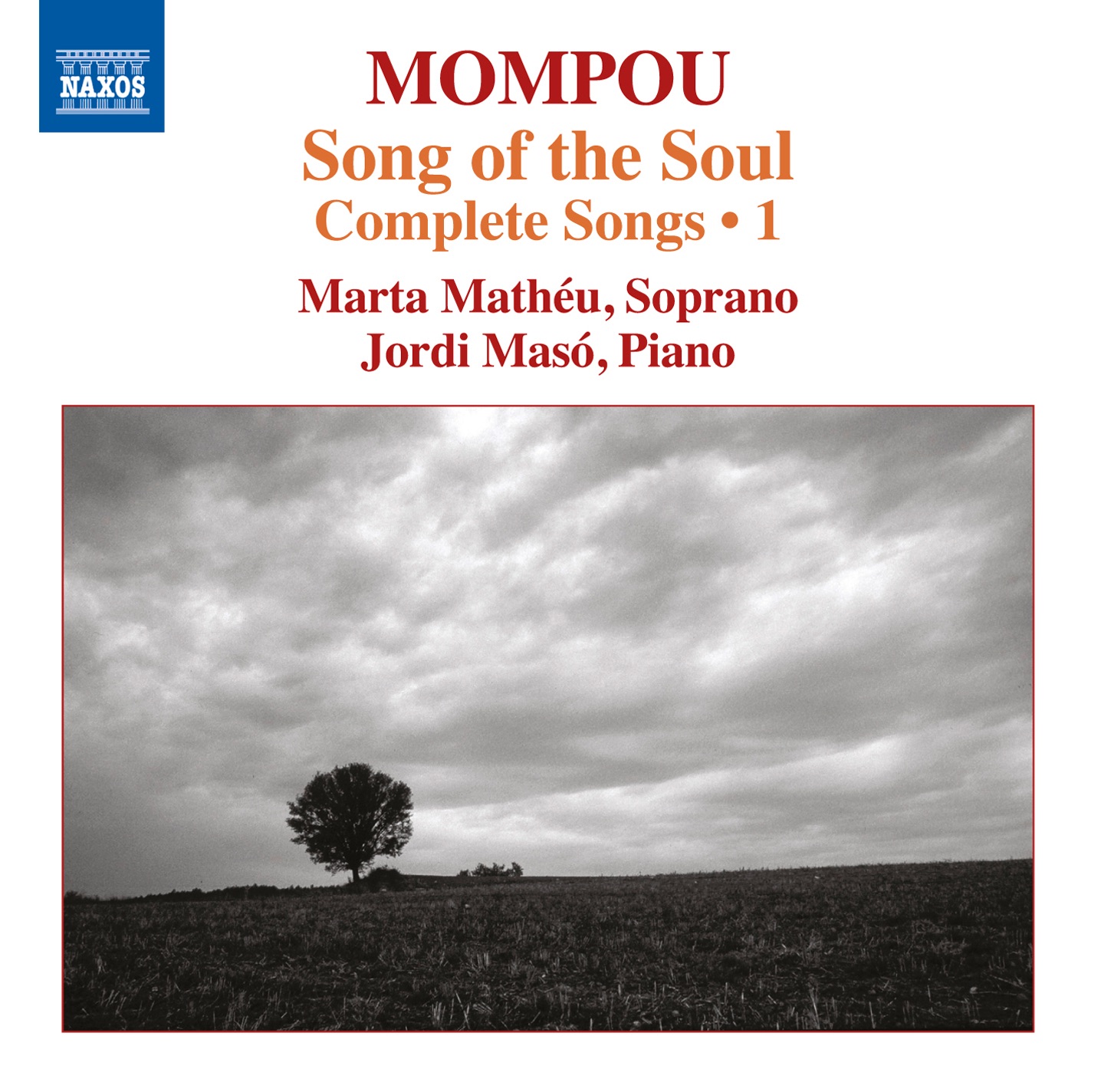 Mompou: Complete Songs, Vol. 1 album cover