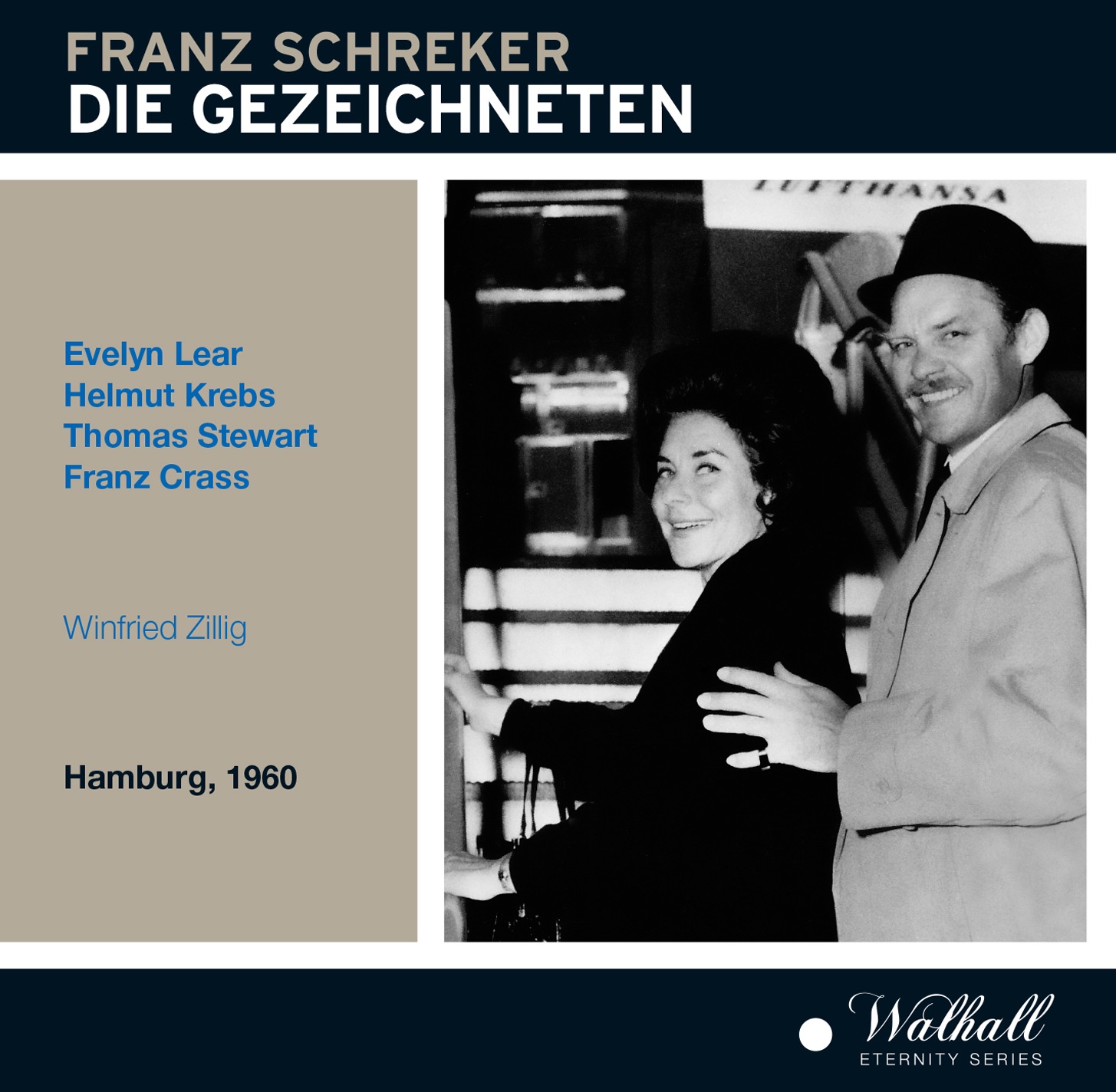 Schreker: Die Gezeichneten (Recorded 1960) album cover