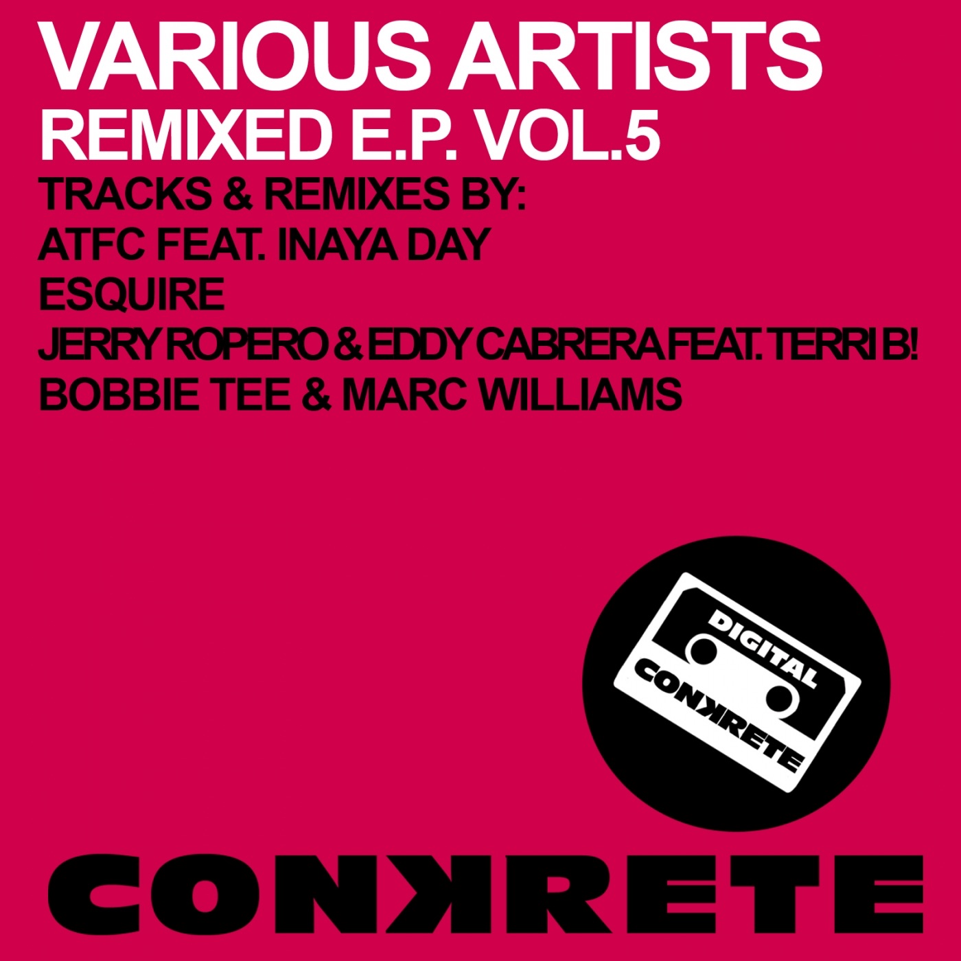 Conkrete Remixed E.P. Vol.5 - Single album cover