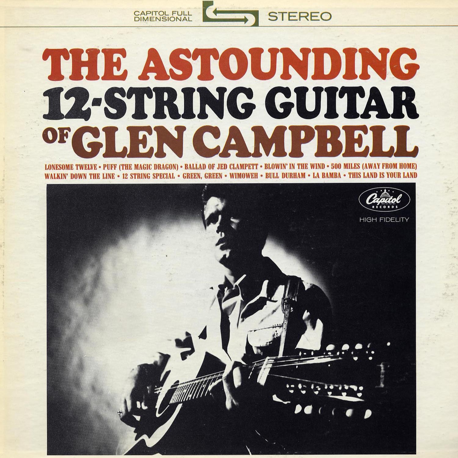 The Astounding 12-String Guitar of Glen Campbell album cover