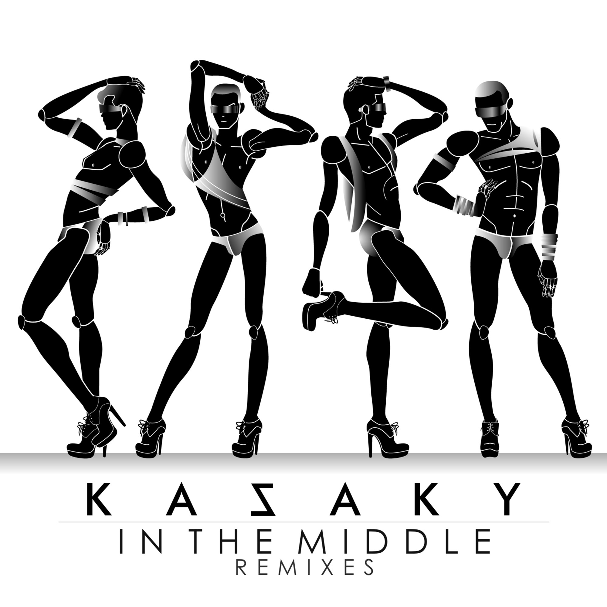 In the Middle (The Remixes) - EP album cover