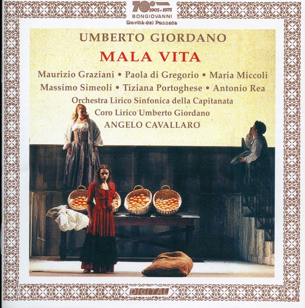 Giordano: Mala vita album cover