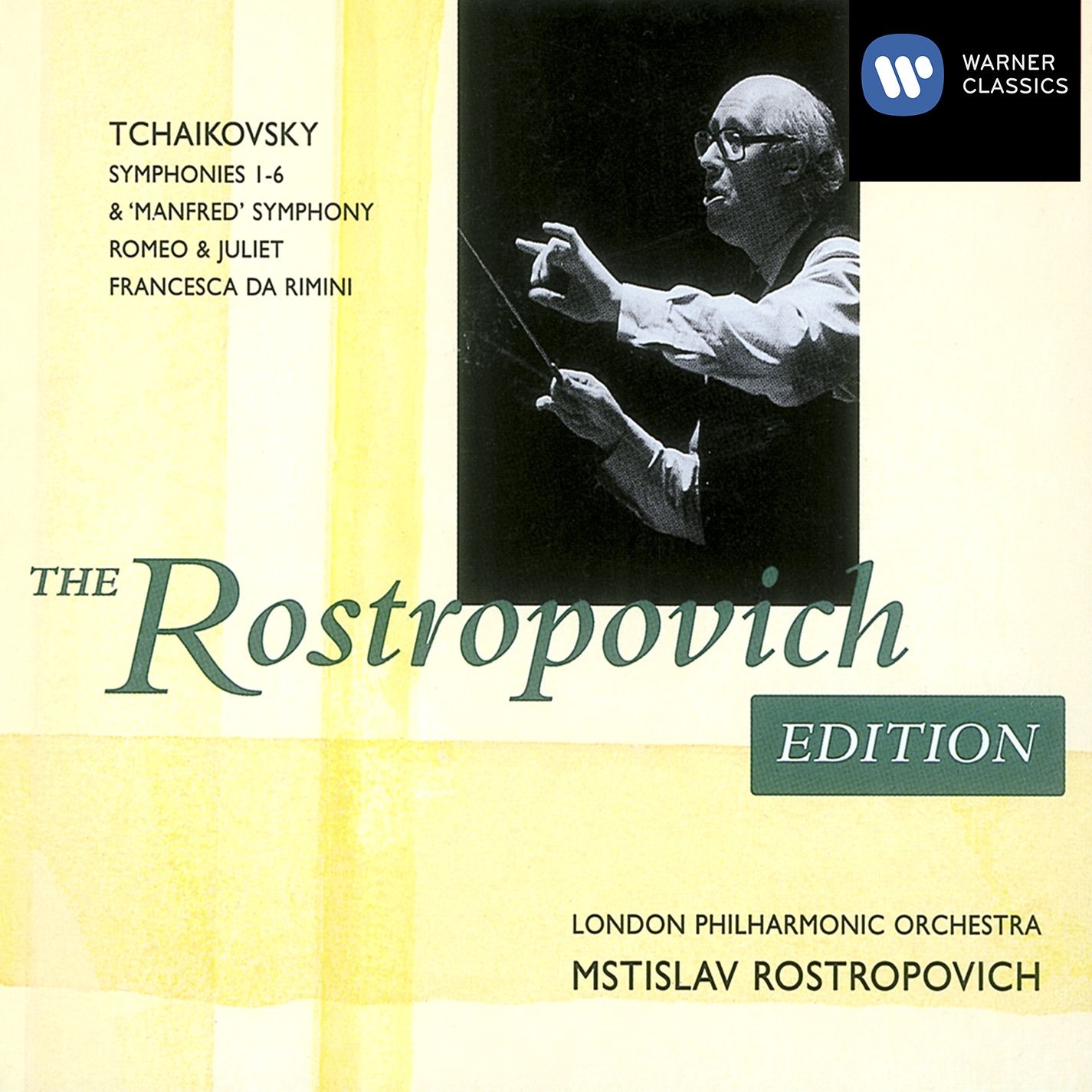 The Rostropovich Edition - Tchaikovsky album cover