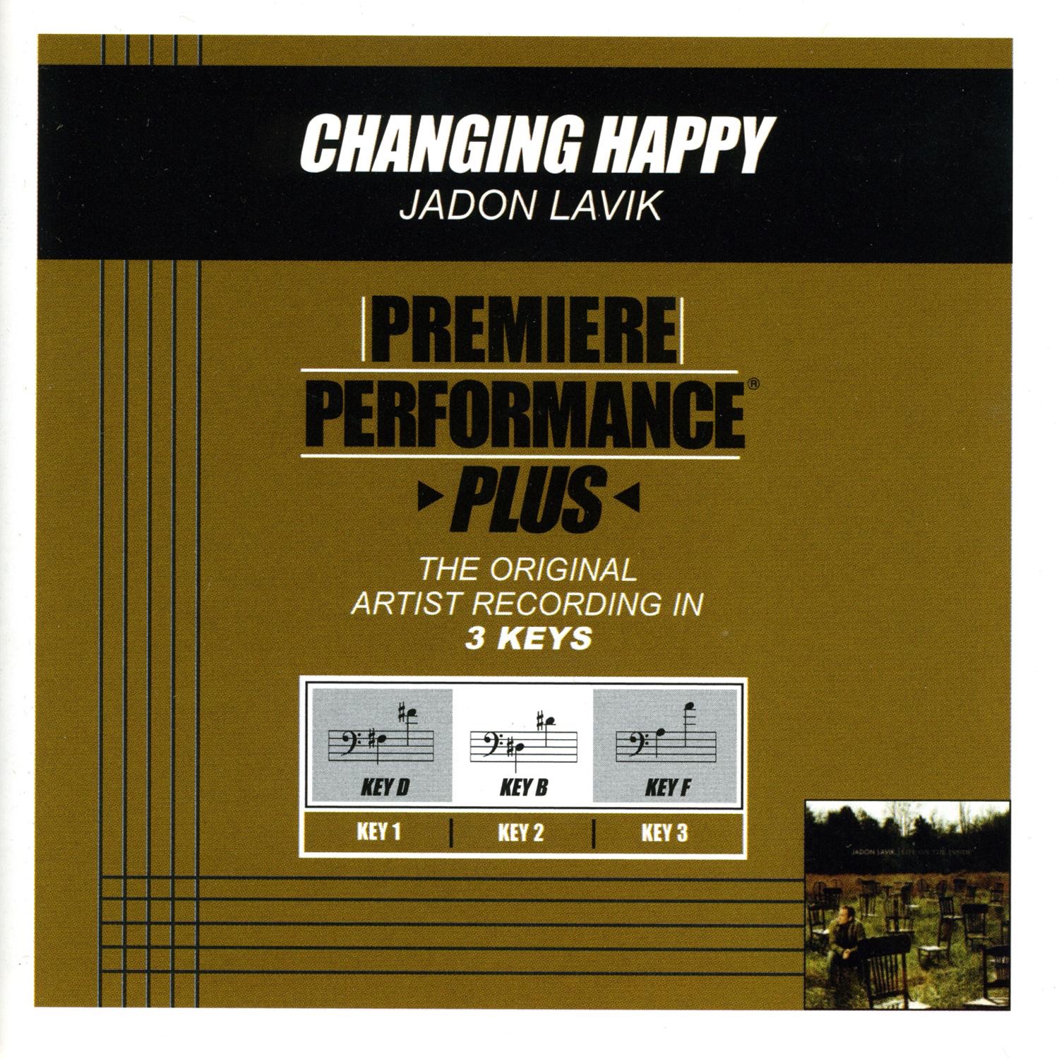 Changing Happy (Premiere Performance Plus Track) - EP album cover