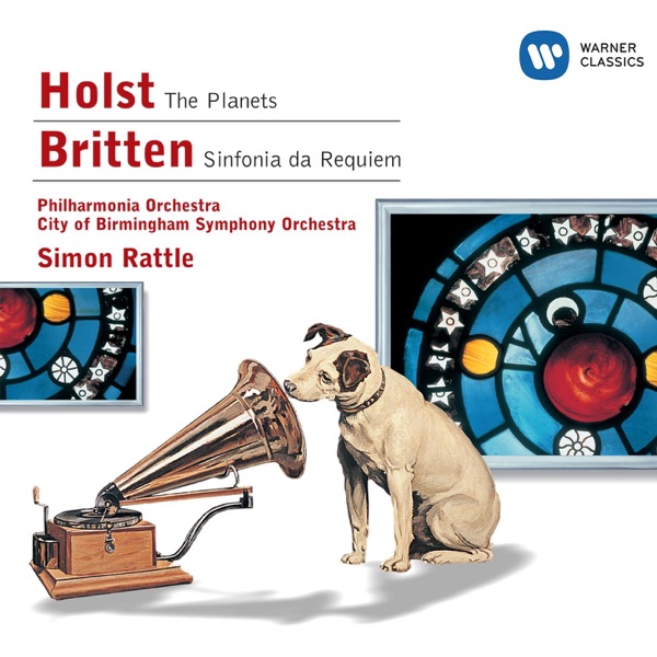 Holst: The Planets - Britten: Sinfonia da Requiem album cover