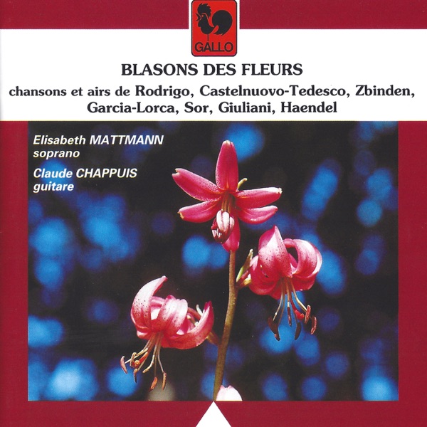 Rodrigo, Castelnuovo-Tedesco, Garcia-Lorca, Sor, Zbinden, Giuliani & Handel album cover