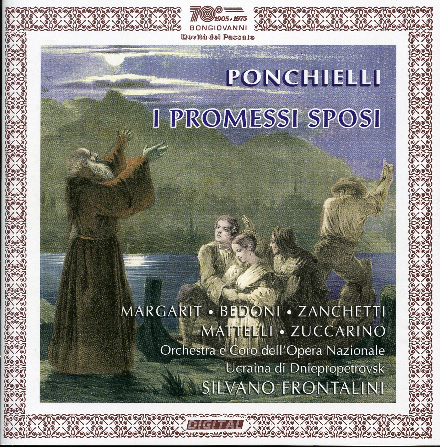 Ponchielli: I promessi sposi album cover
