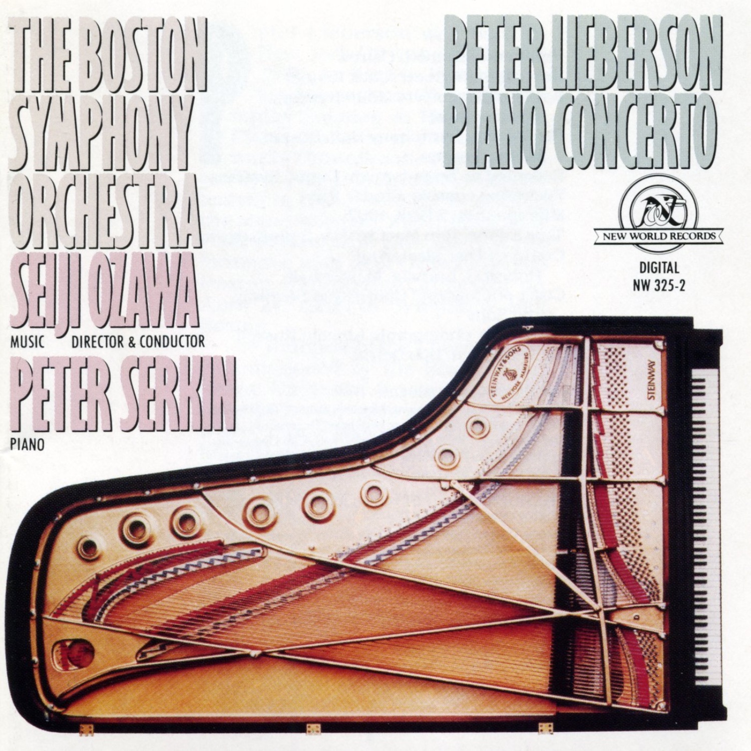 Peter Lieberson: Piano Concerto album cover