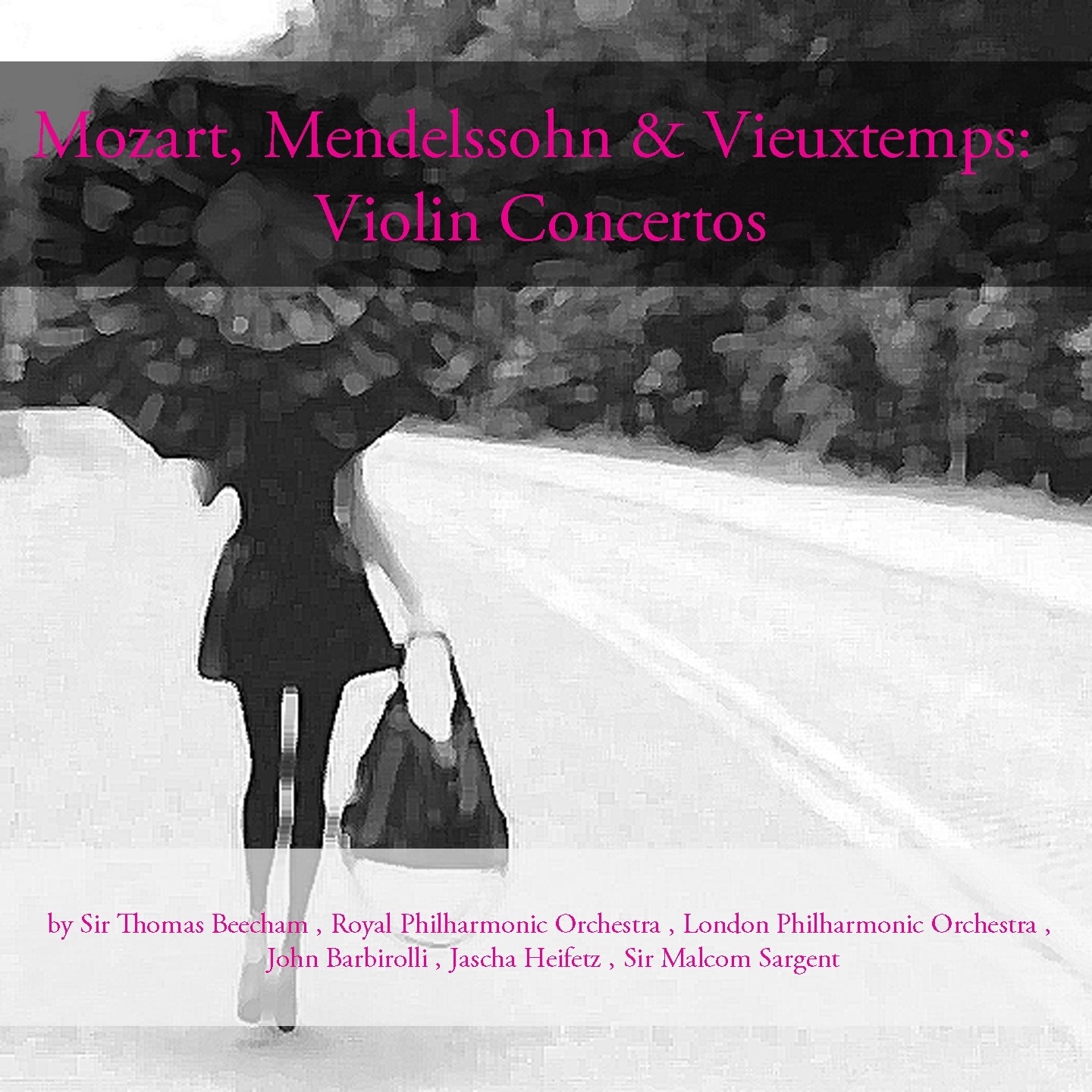 Mozart, Mendelssohn & Vieuxtemps: Violin Concertos album cover