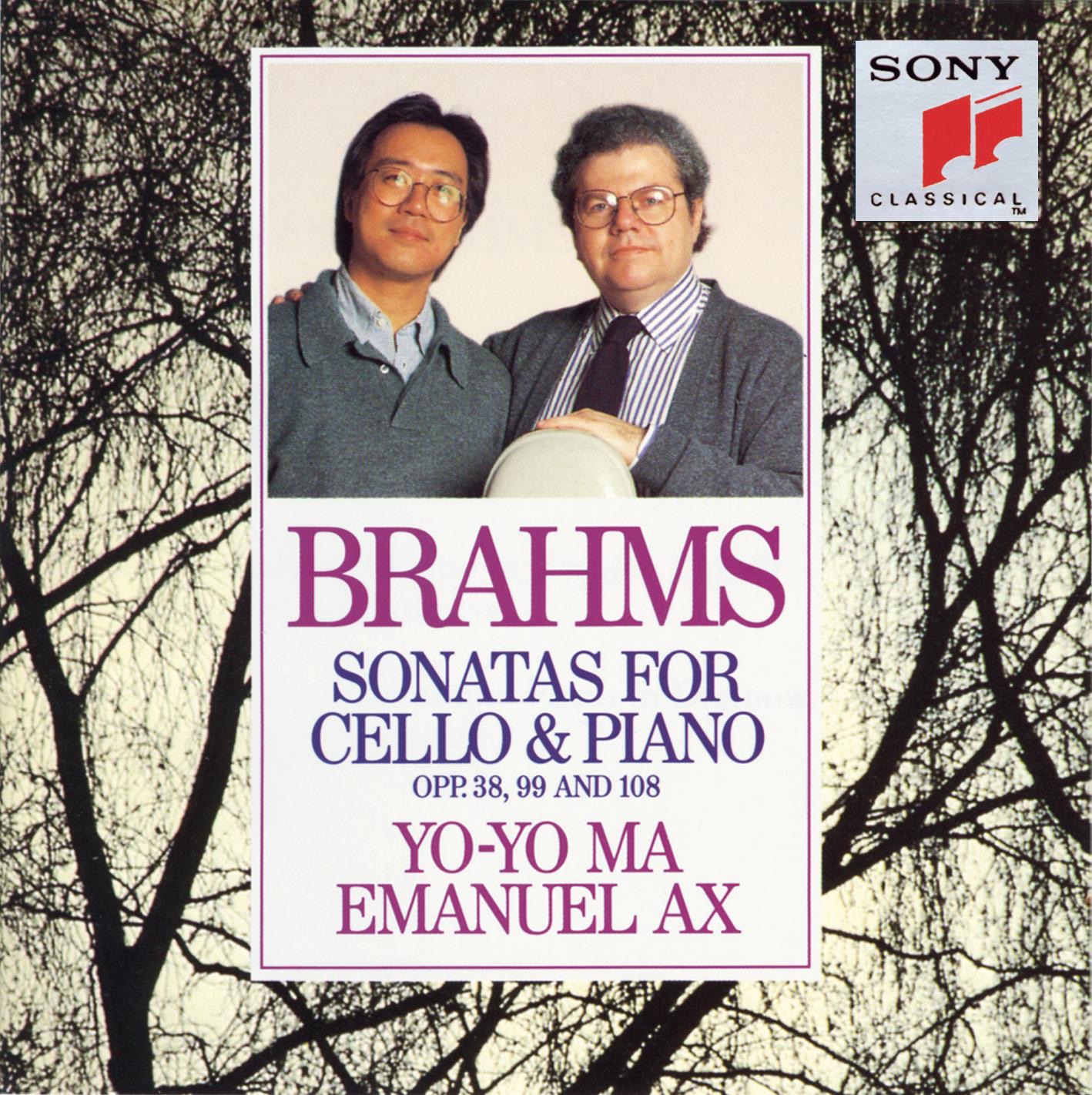Brahms: Sonatas for Cello & Piano, Opp. 38, 99 and 108 album cover