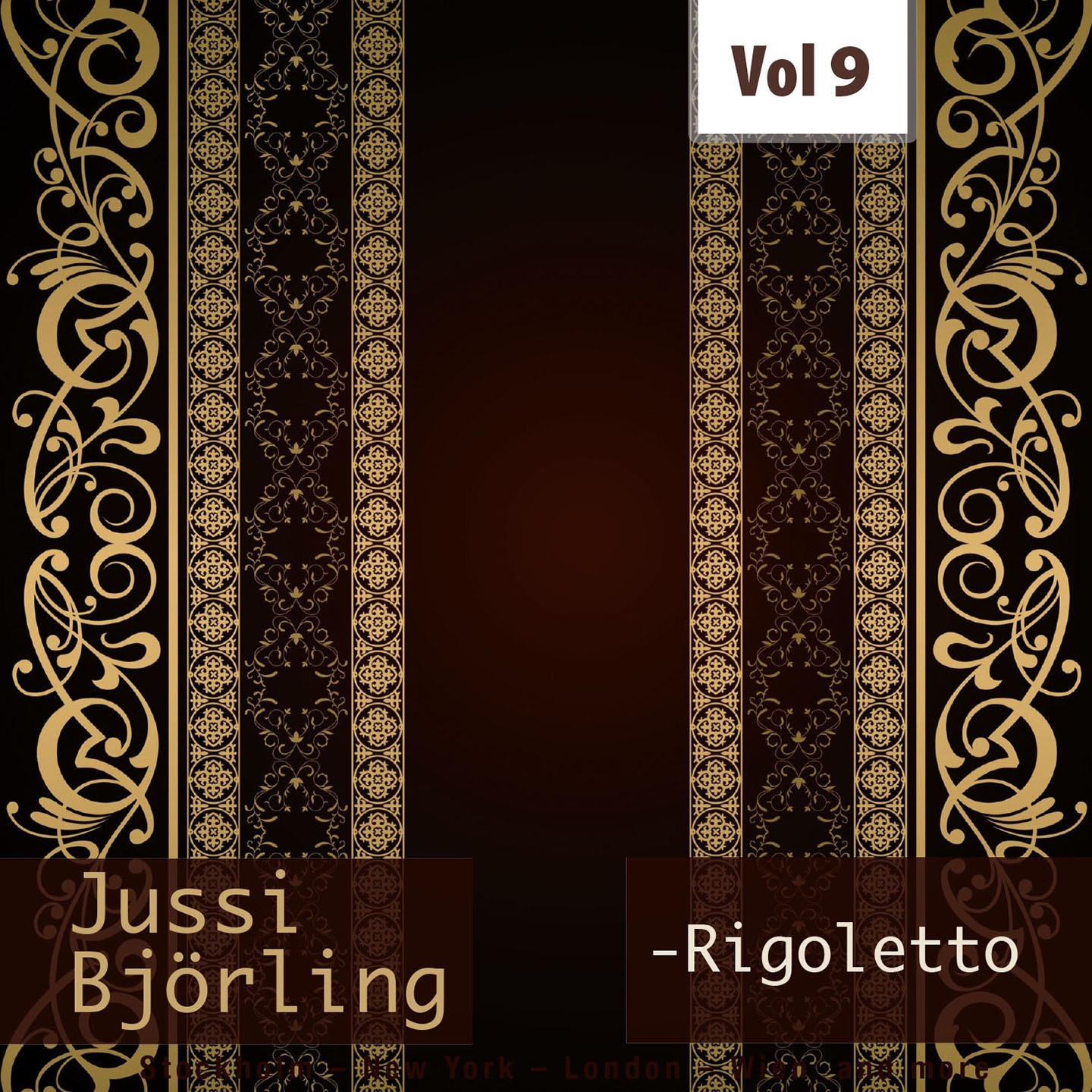 Jussi Björling: Live on Stage, Vol. 9 album cover