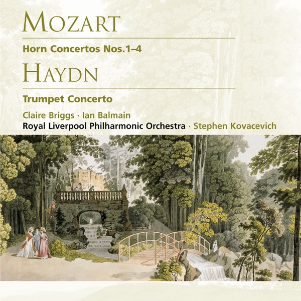 Mozart: Horn Concertos Nos. 1-4 . Haydn: Trumpet Concerto album cover