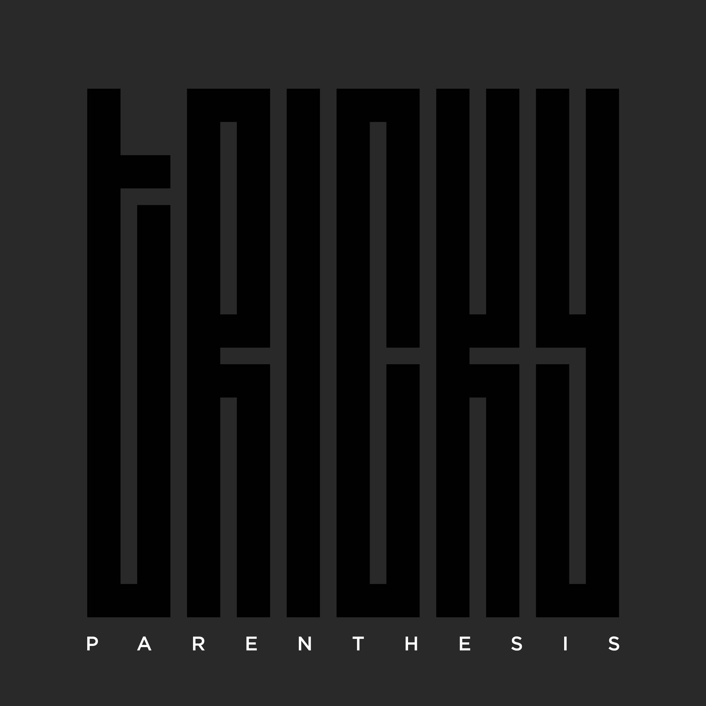 Parenthesis - Single album cover