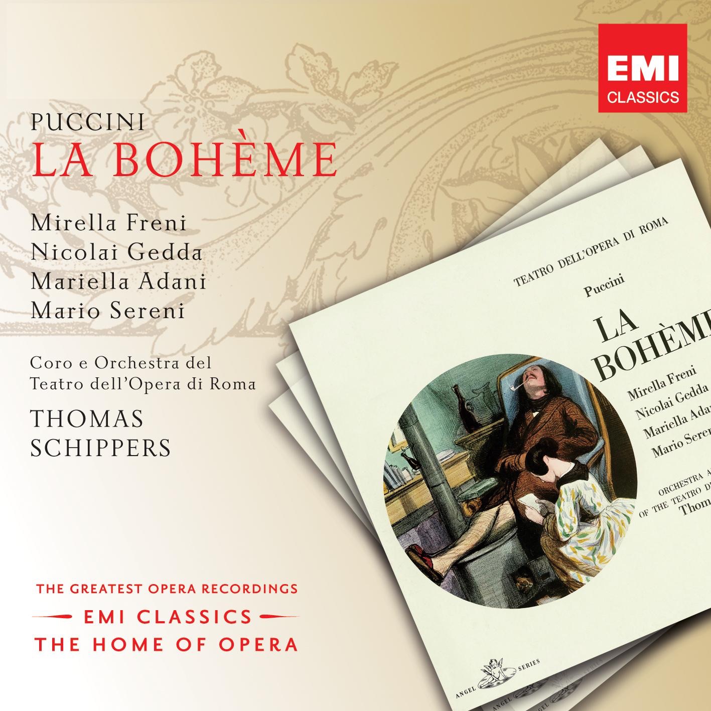 Puccini: La Boheme album cover