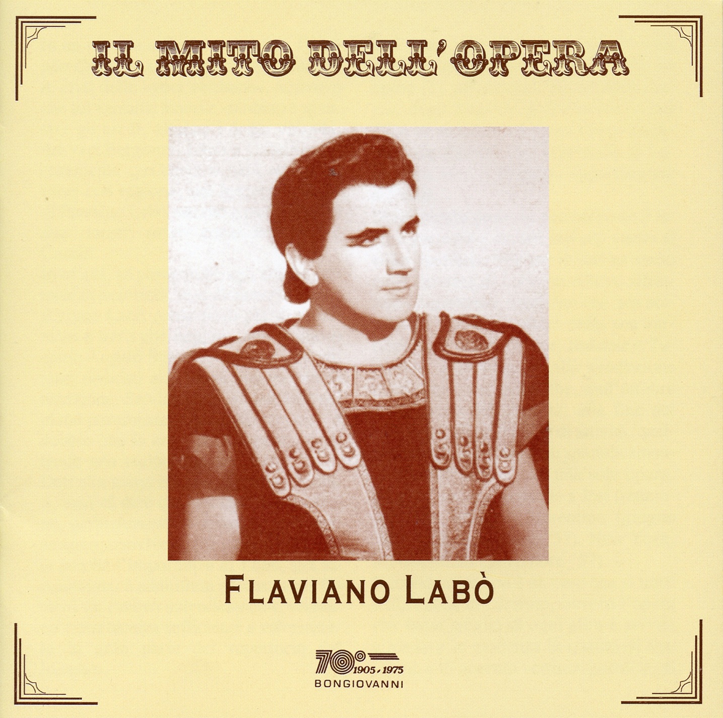 Il mito dell'opera: Flaviano Labò (Recorded 1957-1969) album cover