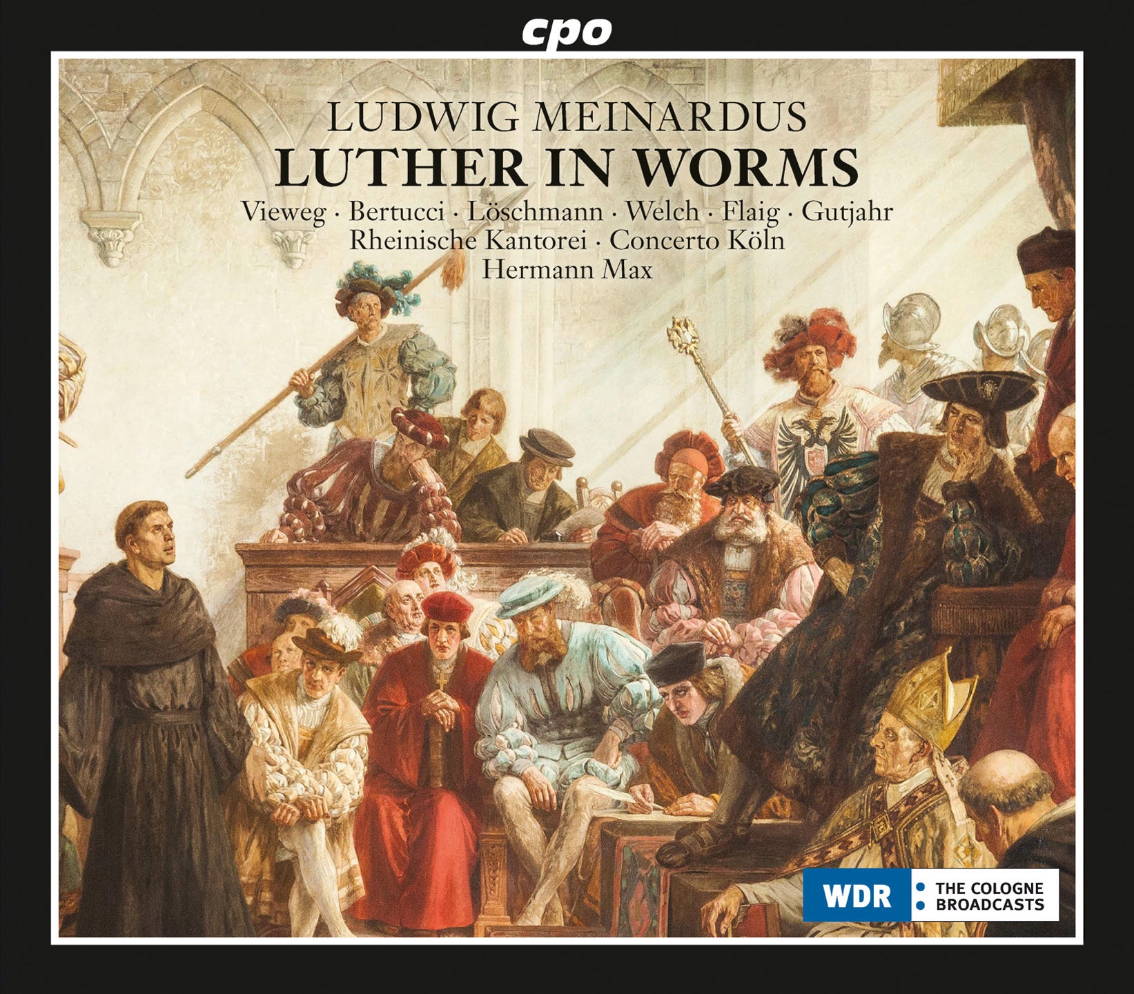 Meinardus: Luther in Worms, Op. 36 album cover