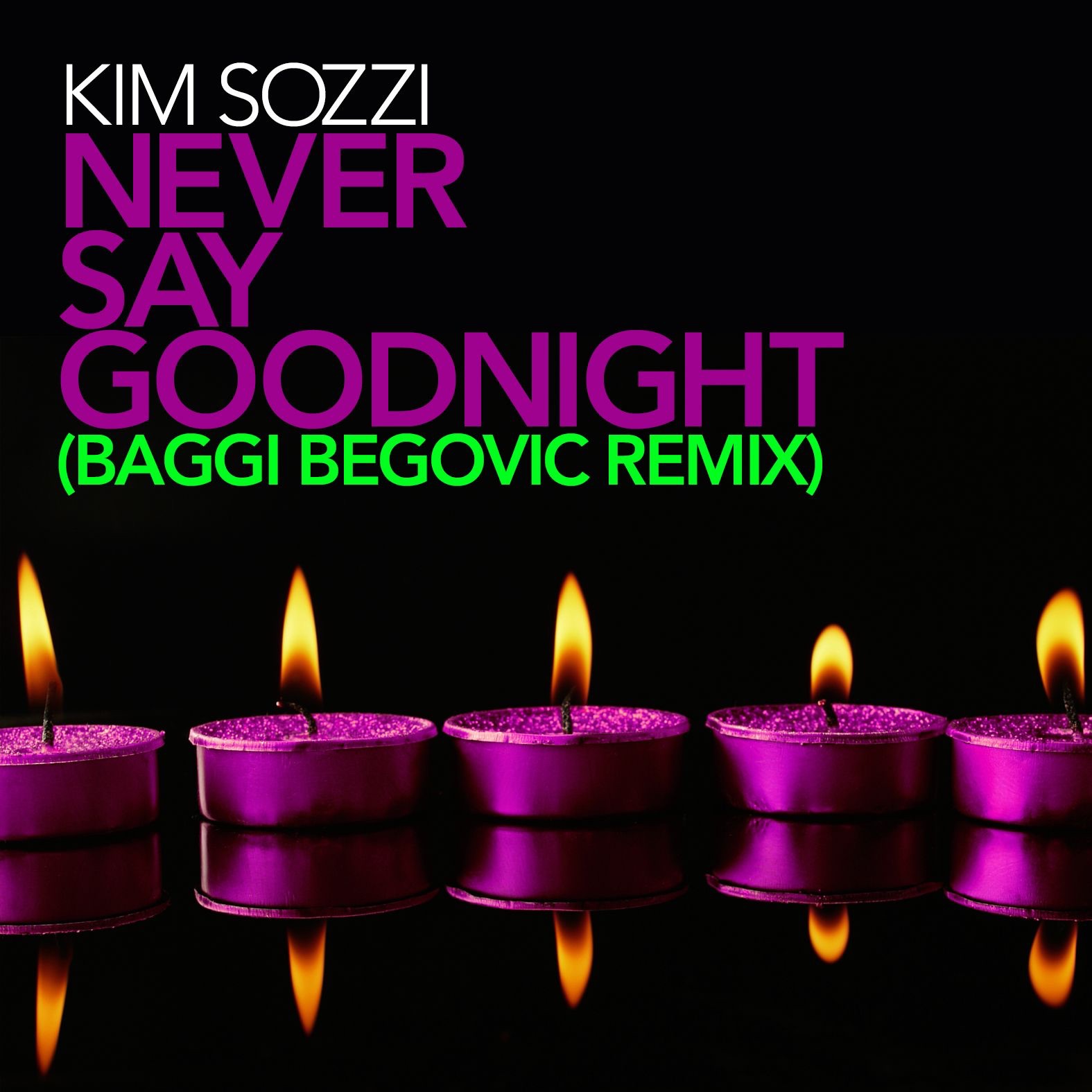 Never Say Goodnight - Baggi Begovic Remixes - Single album cover