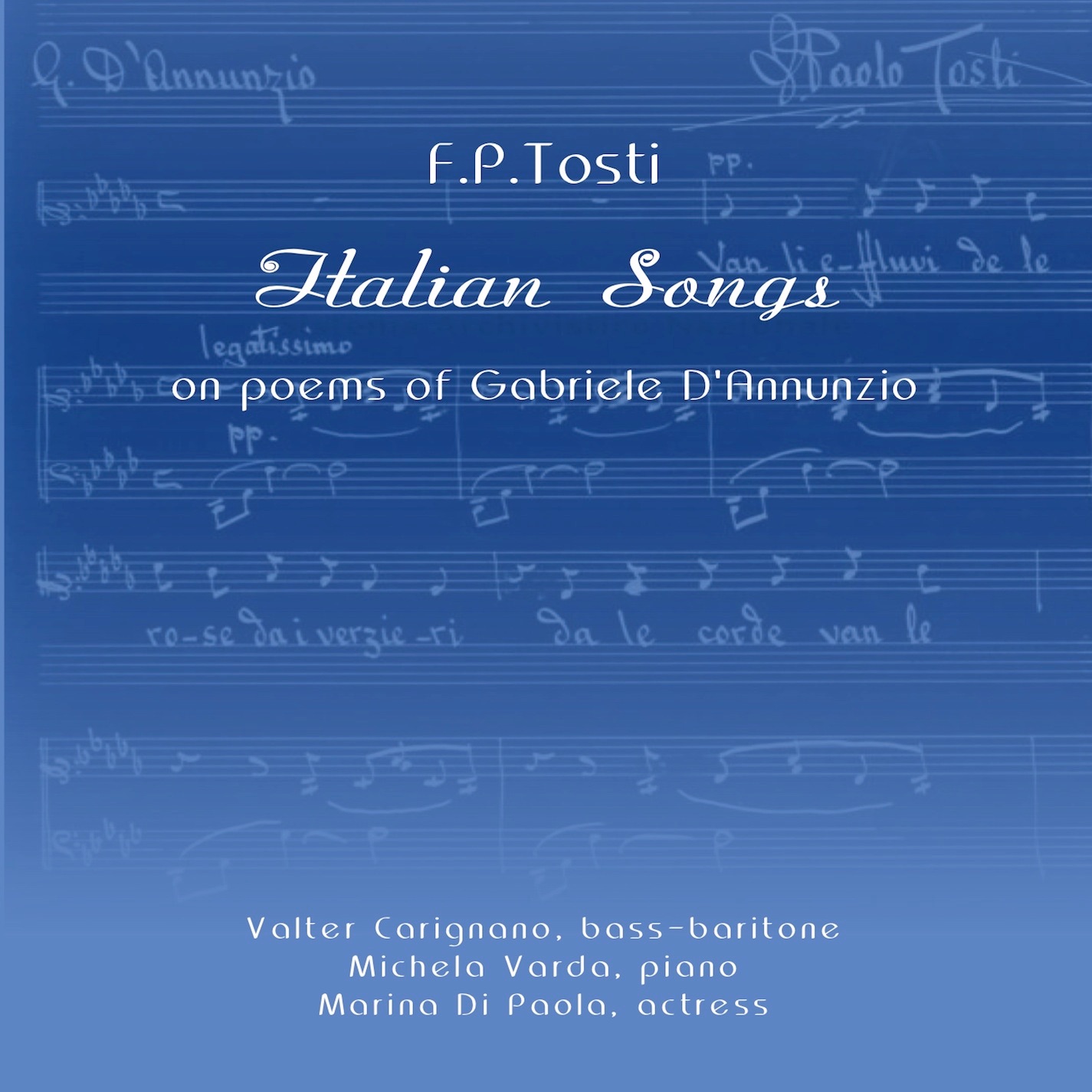 Italian Songs On Poems Of Gabriele D'Annunzio album cover
