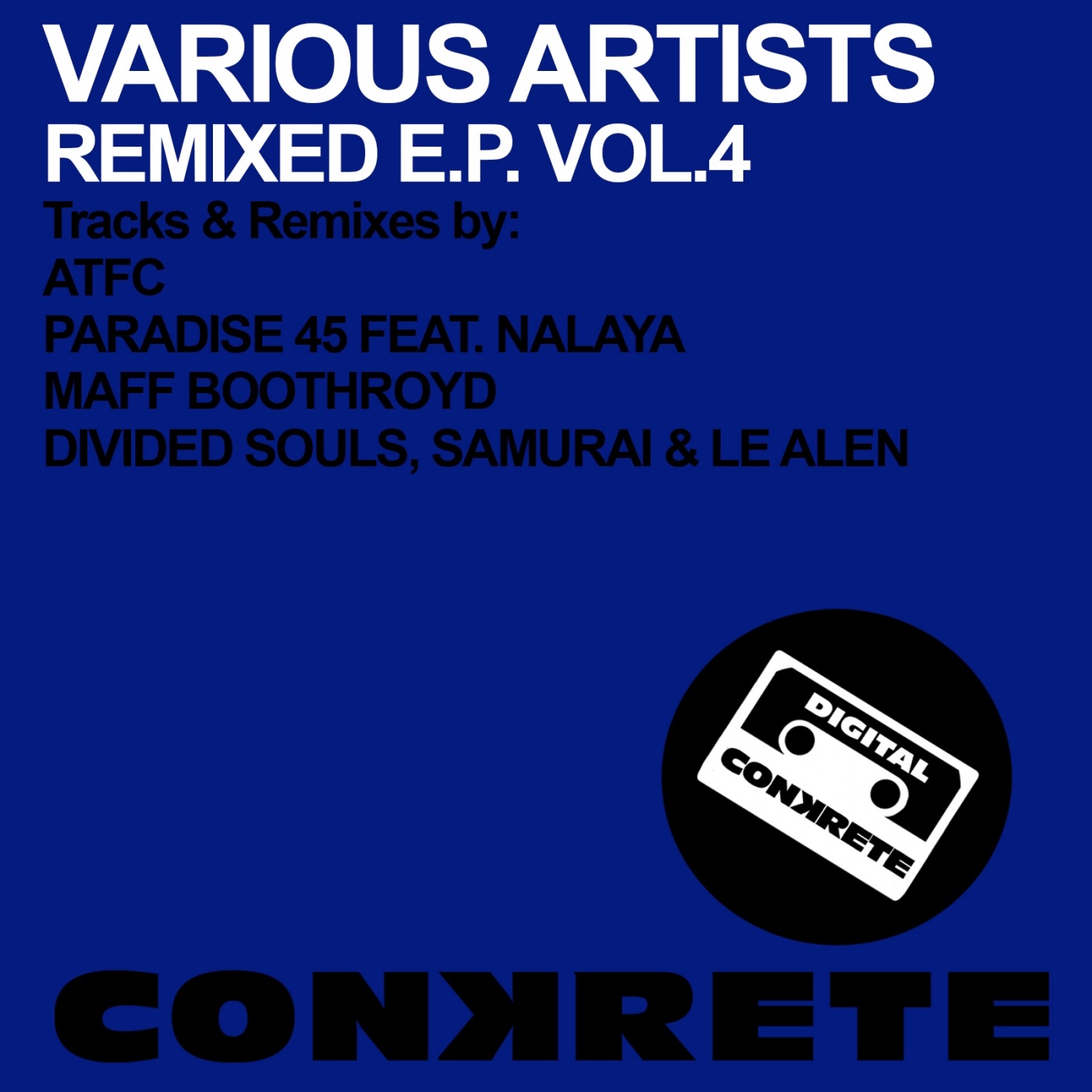 Conkrete Remixed E.P. Vol.4 - Single album cover