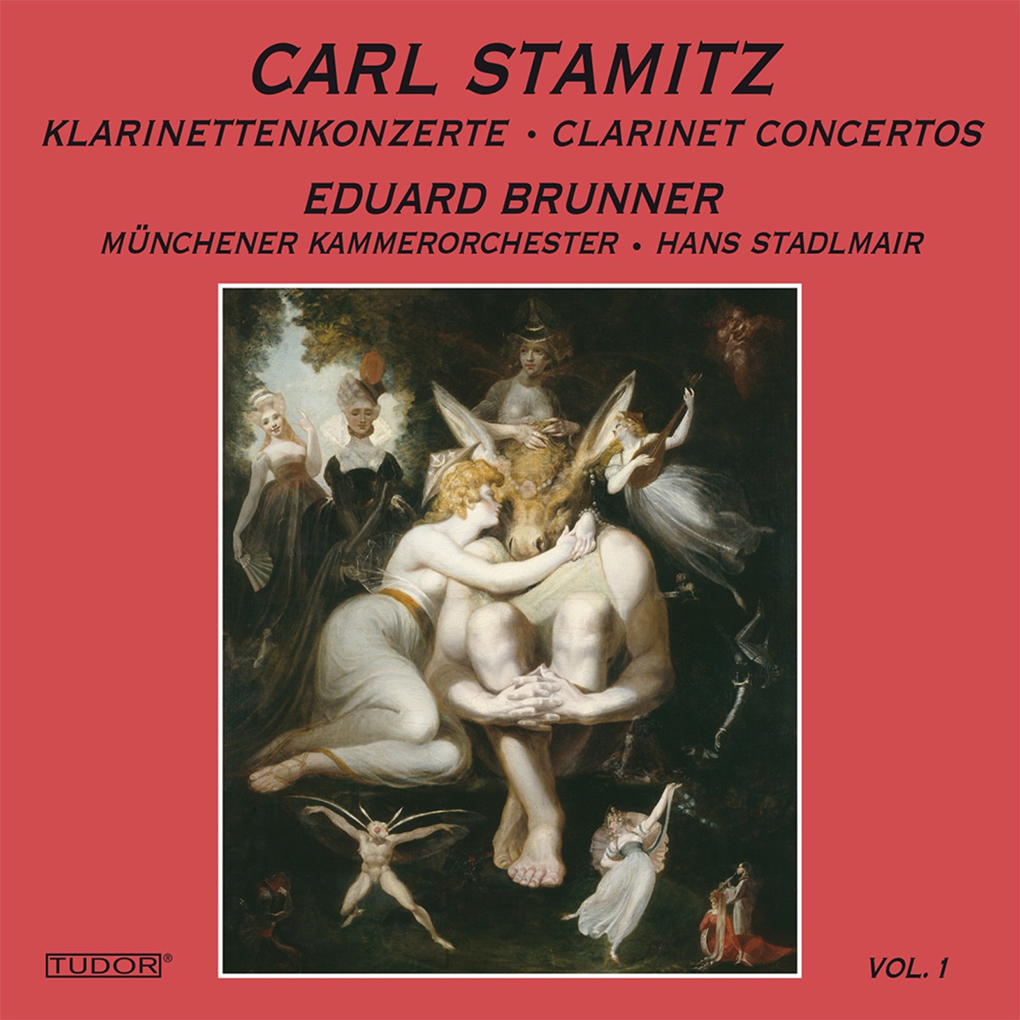 Stamitz: Clarinet Concertos Nos. 1, 7, 8 & 11 album cover
