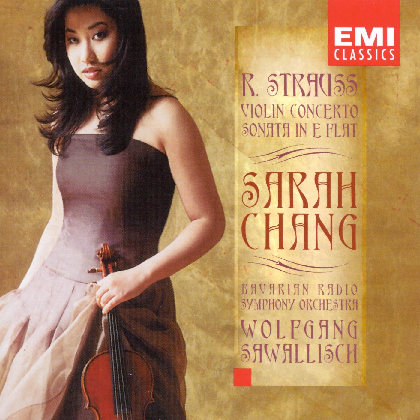 Strauss: Violin Concerto - Sonata album cover