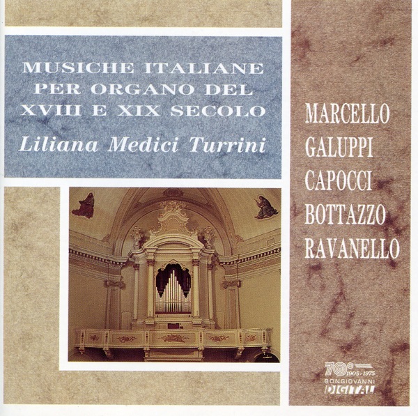 Musiche Italiane per Organo del XVIII e XIX Secolo album cover
