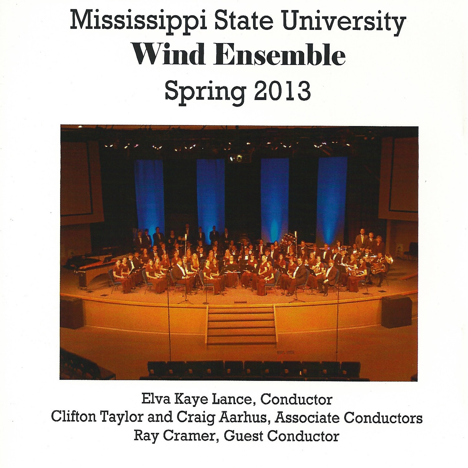 Mississippi State University Wind Ensemble: Spring 2013 album cover