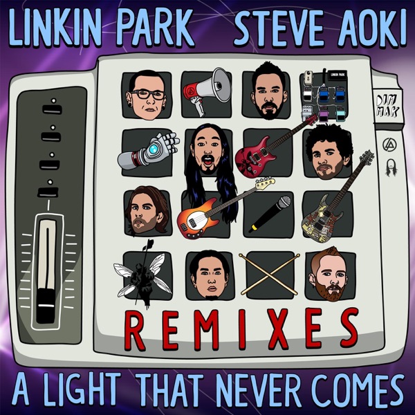 A LIGHT THAT NEVER COMES (Remixes) - EP album cover