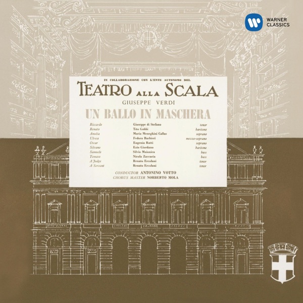 Verdi: Un ballo in maschera (1956 - Votto) - Callas Remastered album cover