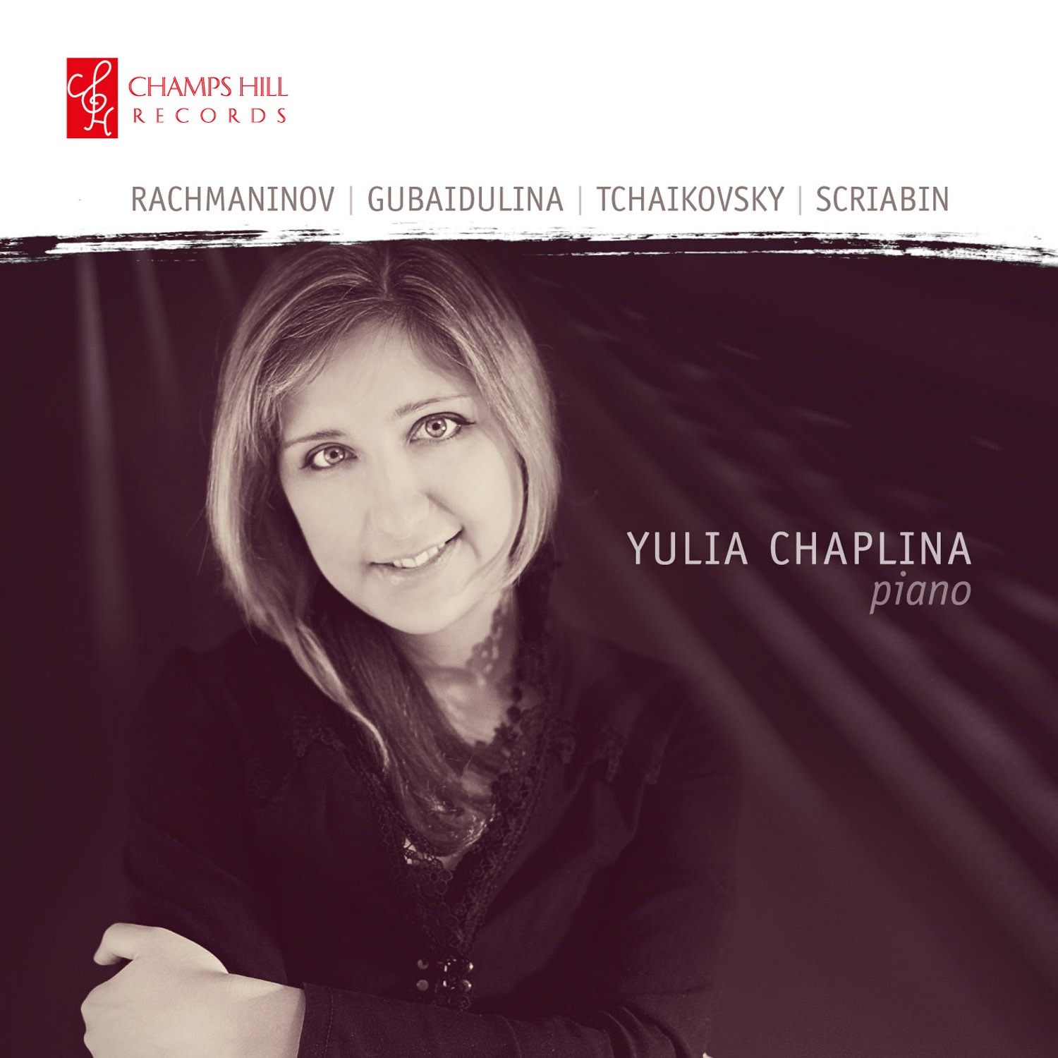 Rachmaninov, Gubaidulina, Tchaikovsky, Scriabin album cover